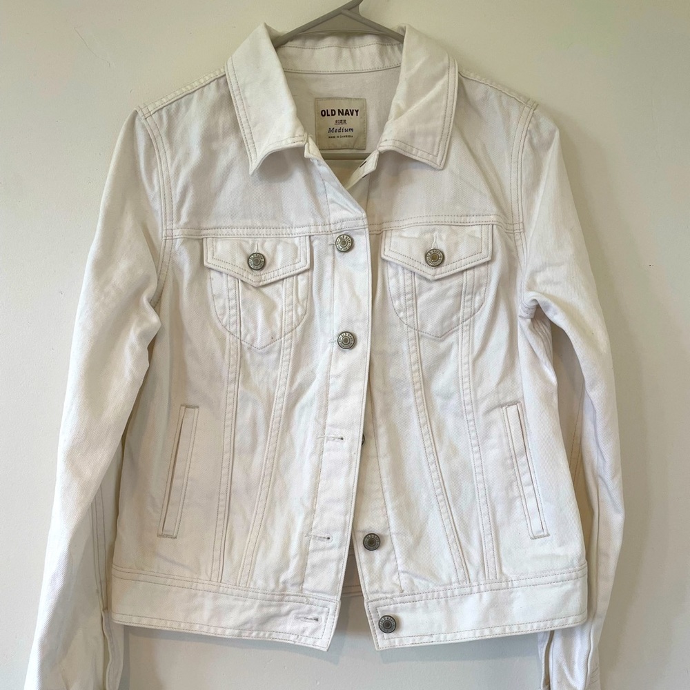 Medium Old Navy Denim jacket.